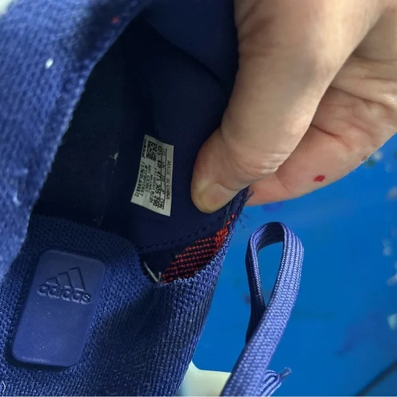 Adidas  Men’s Ultraboost Blue and White Sneakers  Size 12.5 - Picture 12 of 13